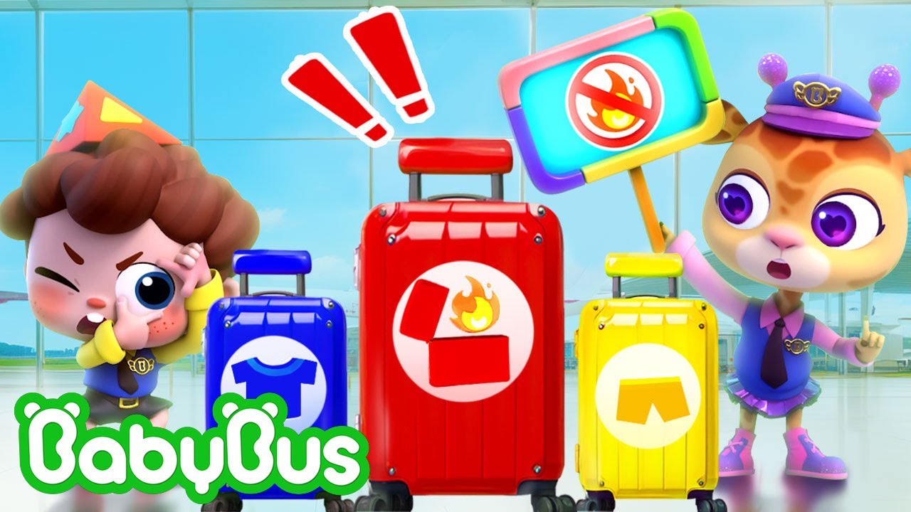 Regras de Seguran&ccedil;a no Aeroporto ✈️🌎 | Seguran&ccedil;a Infantil | M&uacute;sicas Infantis | Sim! Neo | BabyBus