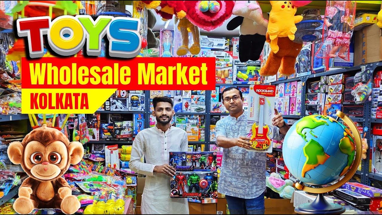 Toys and Gift Wholesale Market in kolkata | Barabazar toys market | Wholesale Toys market in Kolkata