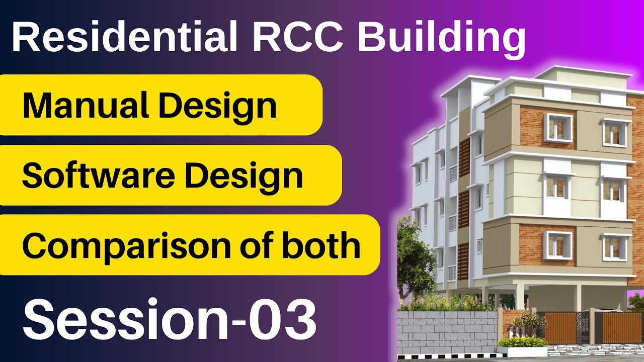 Residential Building Manual Design and Design on Software | Session-03 | Technical civil