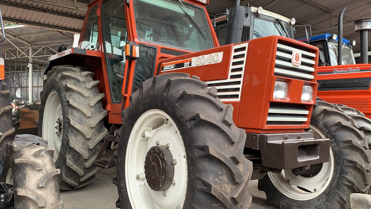 Máy Cày FIAT 80/90|4WD/ TracTor| Hàng Bãi Nhật Long An