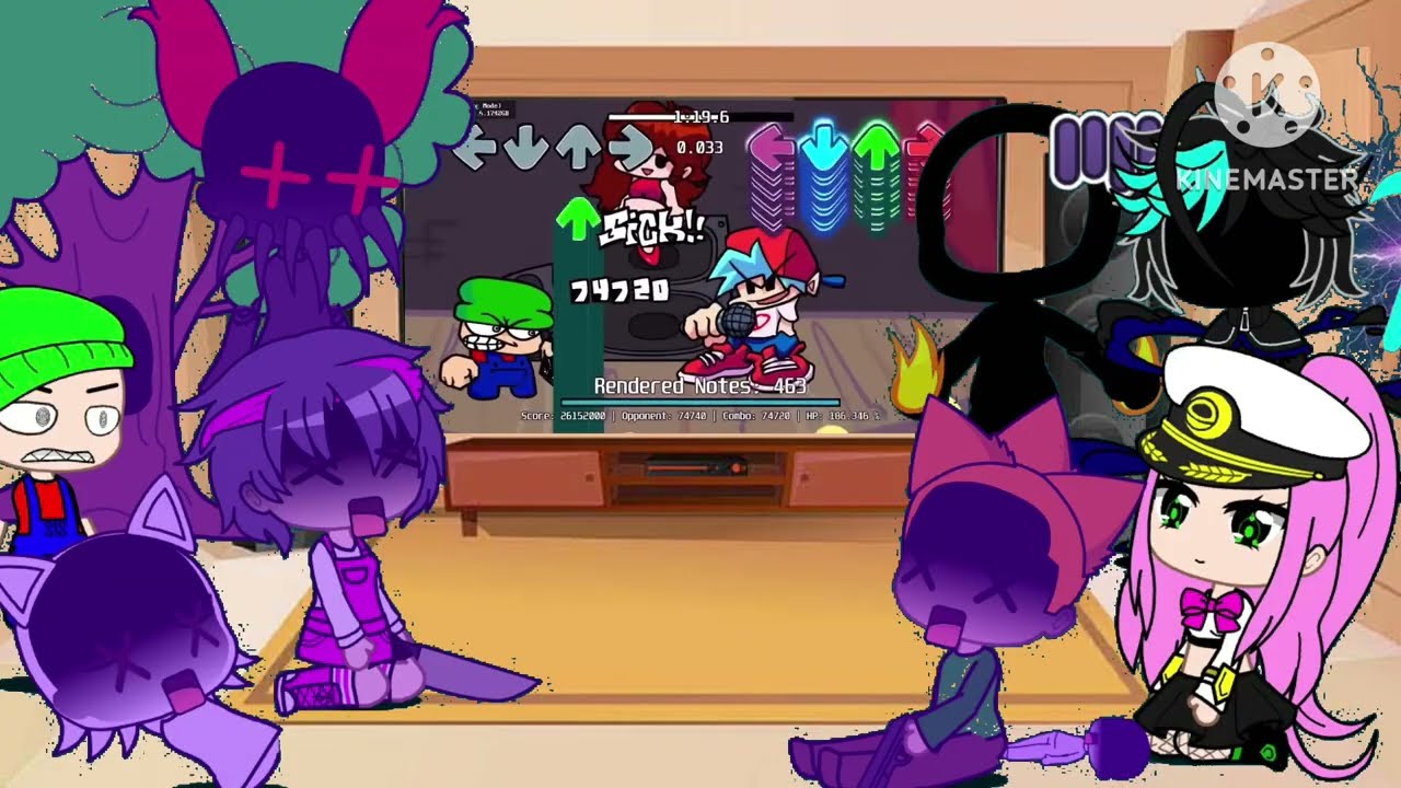 FNF characters reacting to floccinaucinihilipilificatiophobia (ft@She_Mylening_It @navy_commander_diana)