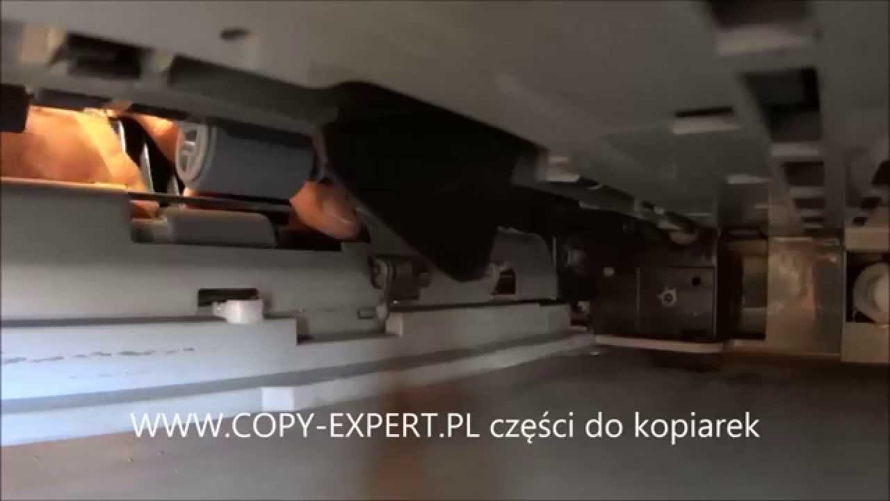 Wymiana rolek pobierania papieru CANON IR 1600 2000 2010 2016 2018 2020 2022 2025 2030