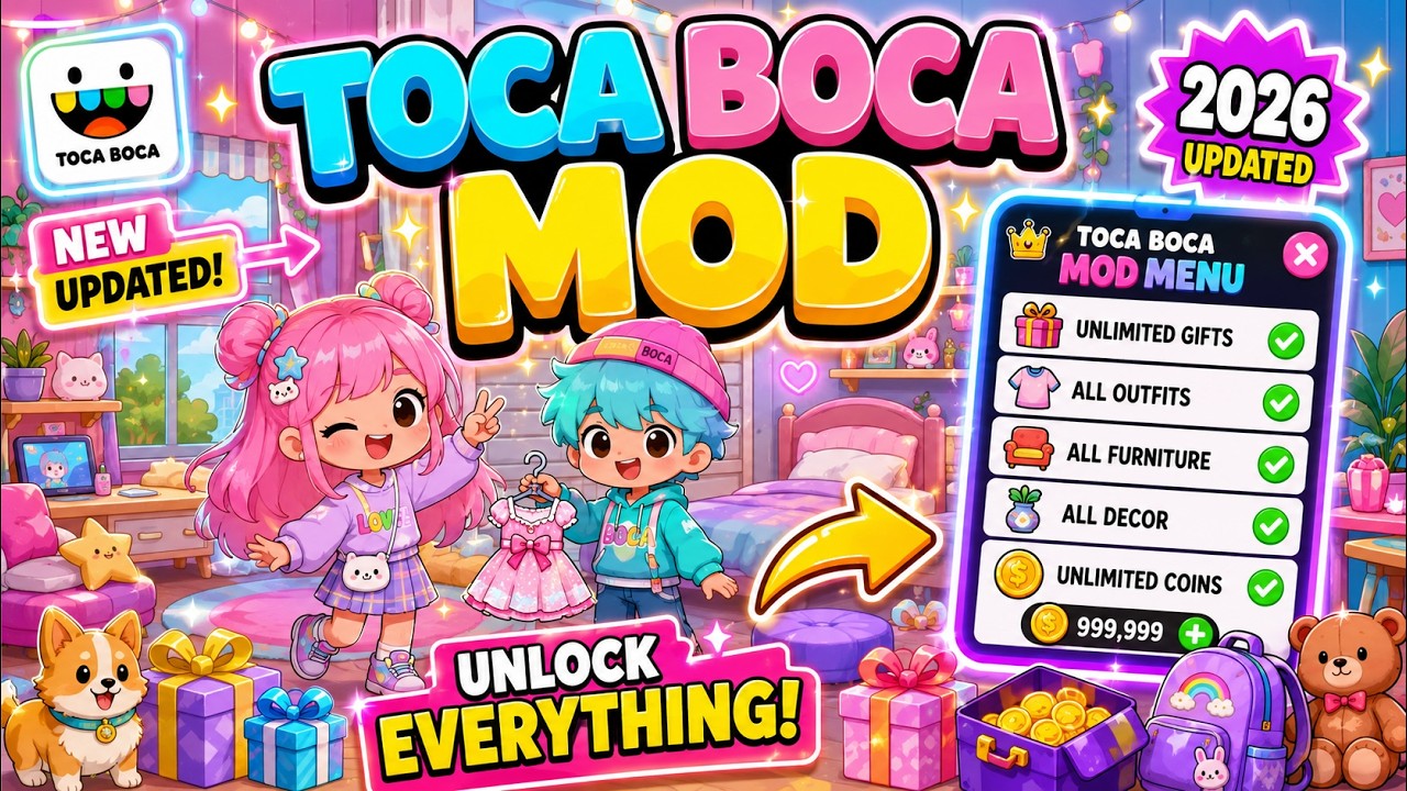 Мод/взлом Toca Boca APK для iOS и Android &mdash; Как бесплатно разблокировать всё в Toca Boca