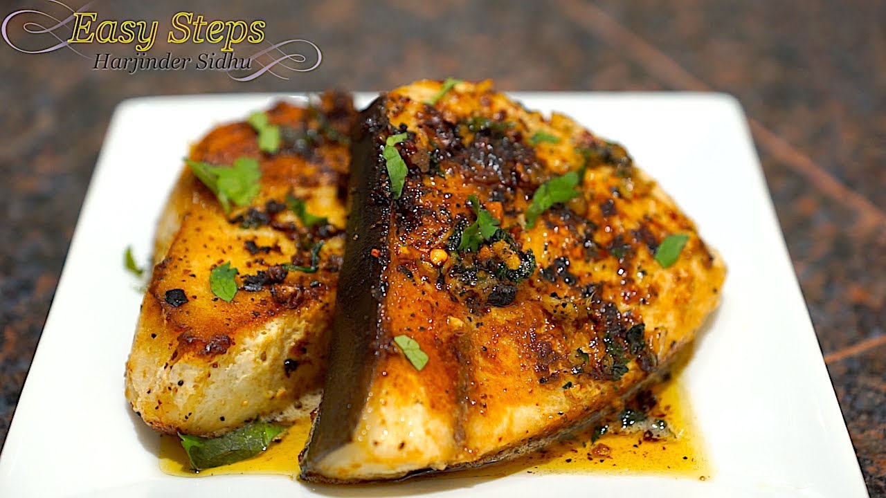 How to Cook Wild Caught Swordfish Steaks | Pan Fry Swordfish Steaks