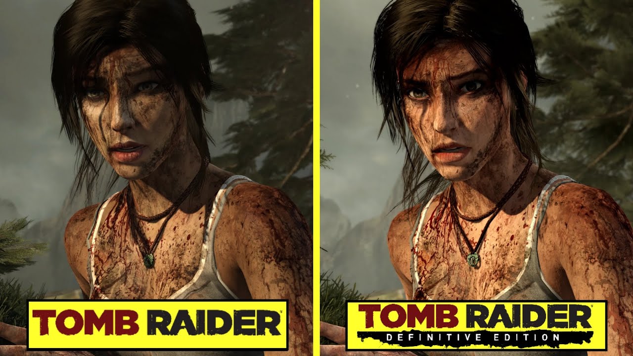 Tomb Raider 2013 Original vs Definitive Edition PC RTX 4080 4K Ultra Graphics Comparison