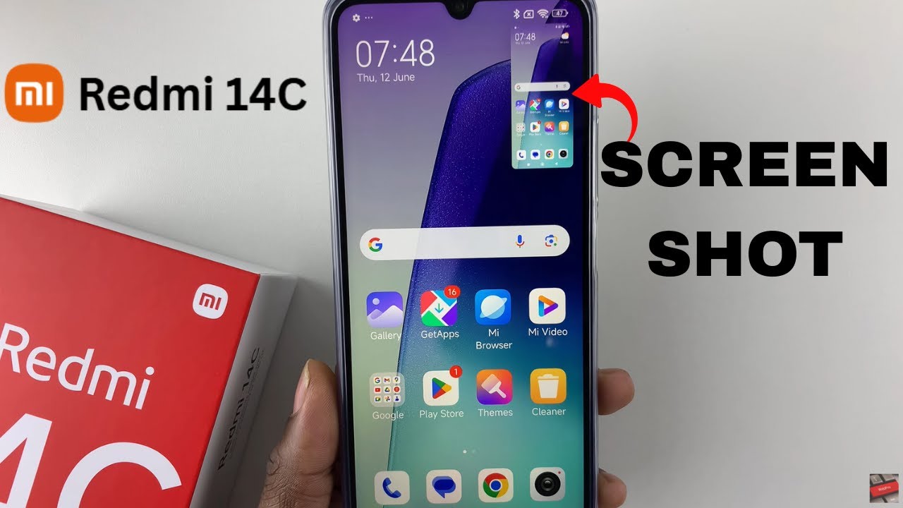 How To Take Screenshot On Redmi 14C
