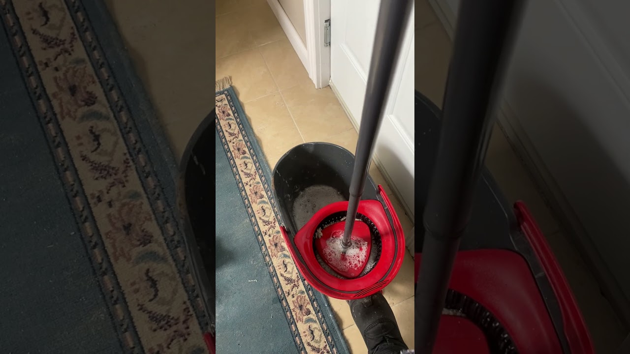 Attempt at Cleaning Dirty Mop Head