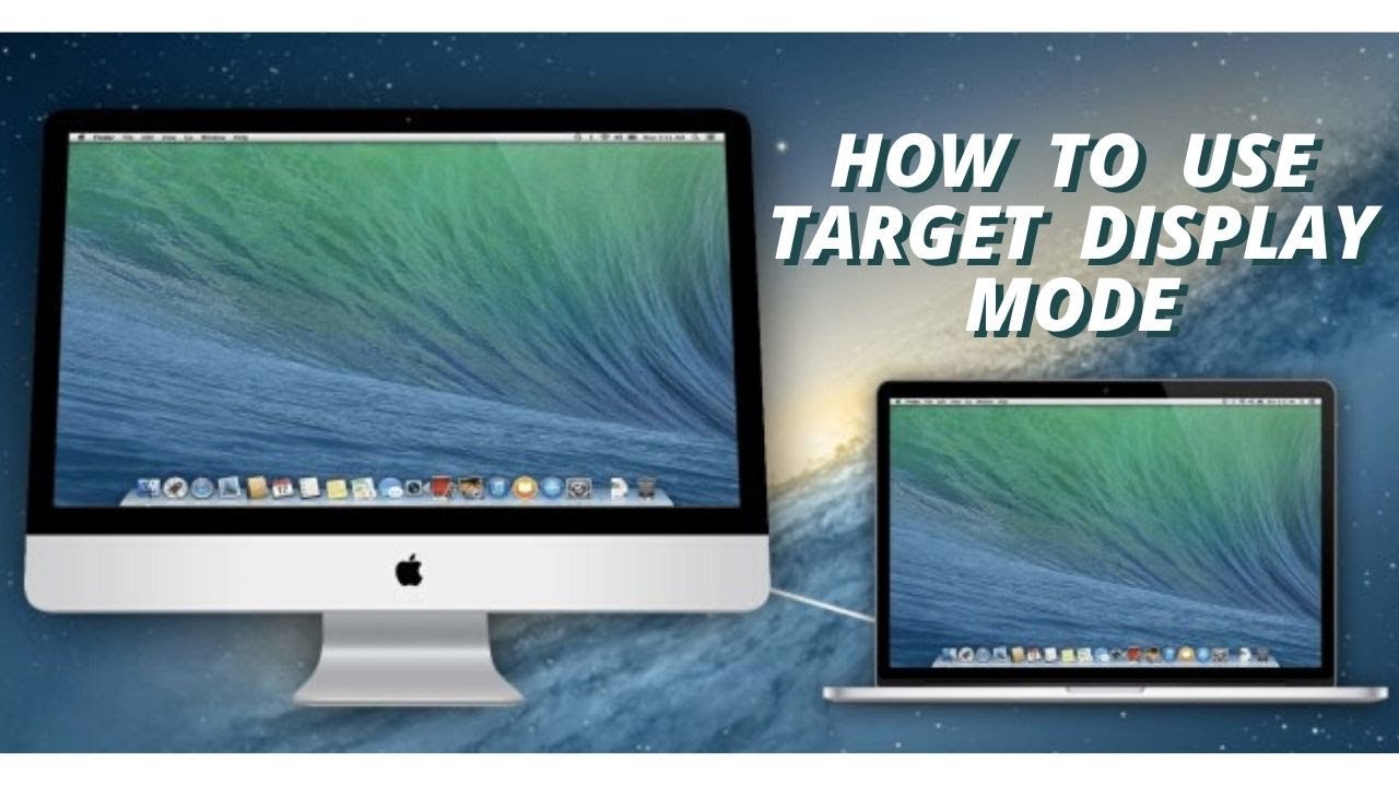 Как использовать iMac в режиме внешнего дисплея