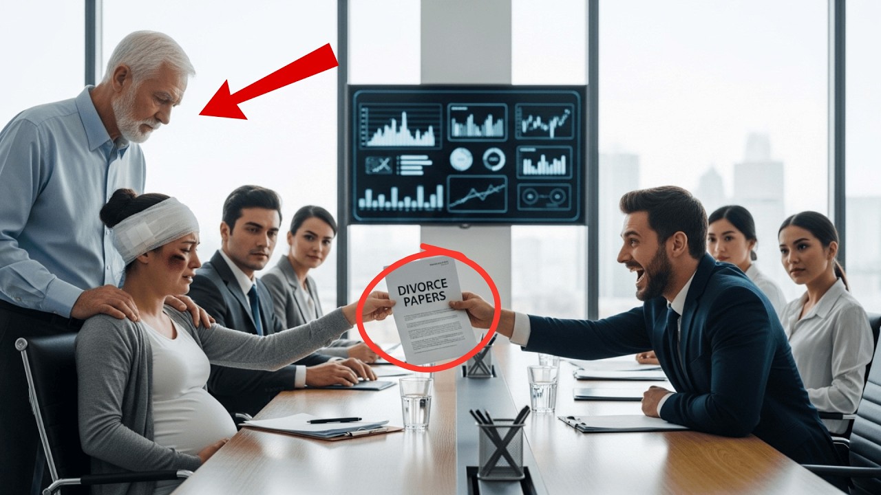 Unwissend, dass ihr Vater ein geheimer Billionär war, unterschreibt ihr Mann endlich die Scheidung..