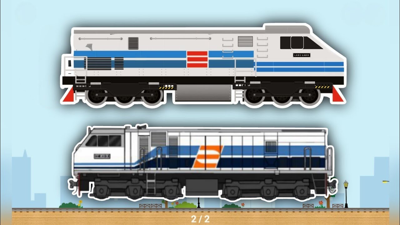 Cara Membuat CC203 Livery Lawas Jadul - Labo Brick Train