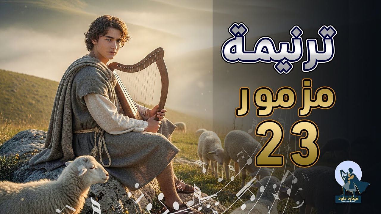 Psalm 23 | ترتيلة مزمور ٢٣ – الرب راعيَّ فلا يعوزني شيء 🎶