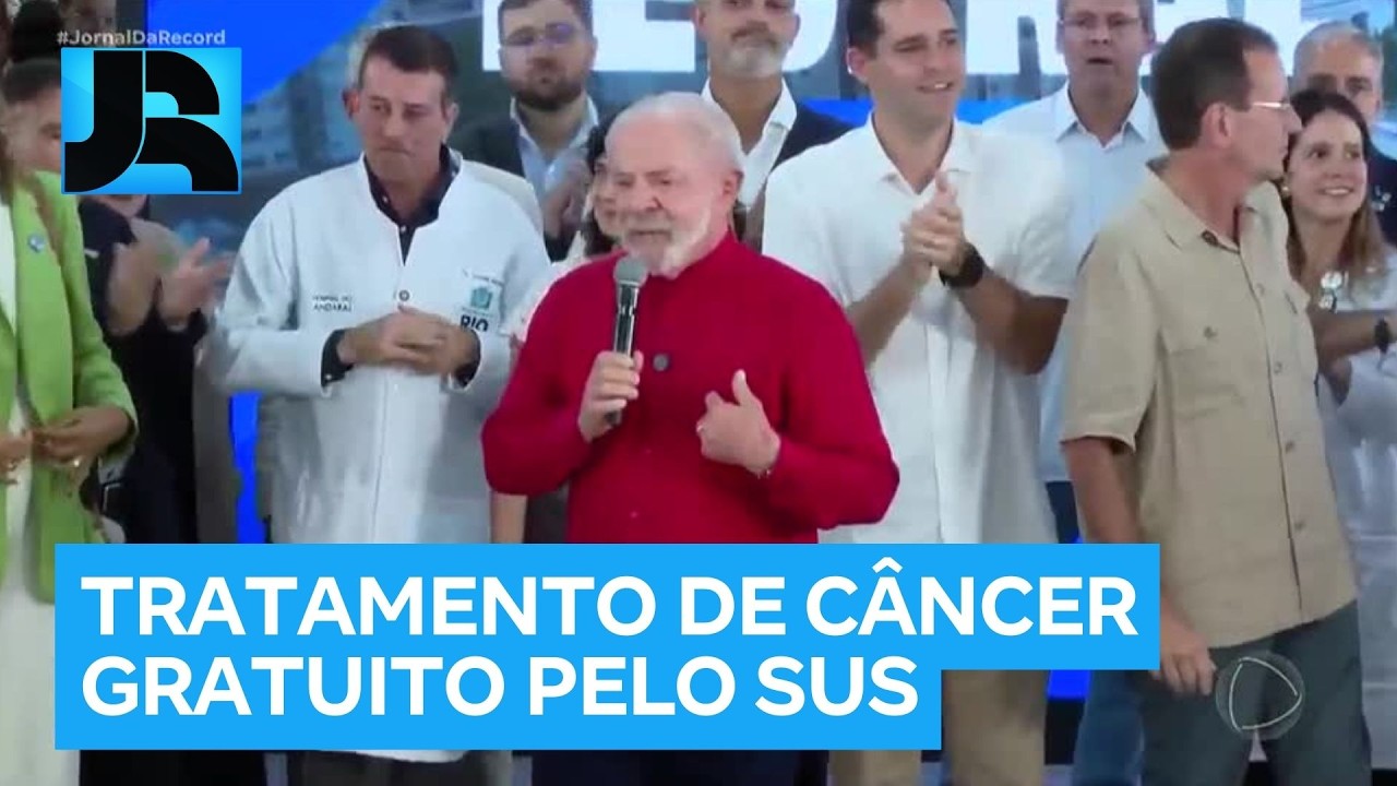Lula provoca Trump em evento no RJ ao comparar sistemas de saúde brasileiro e americano