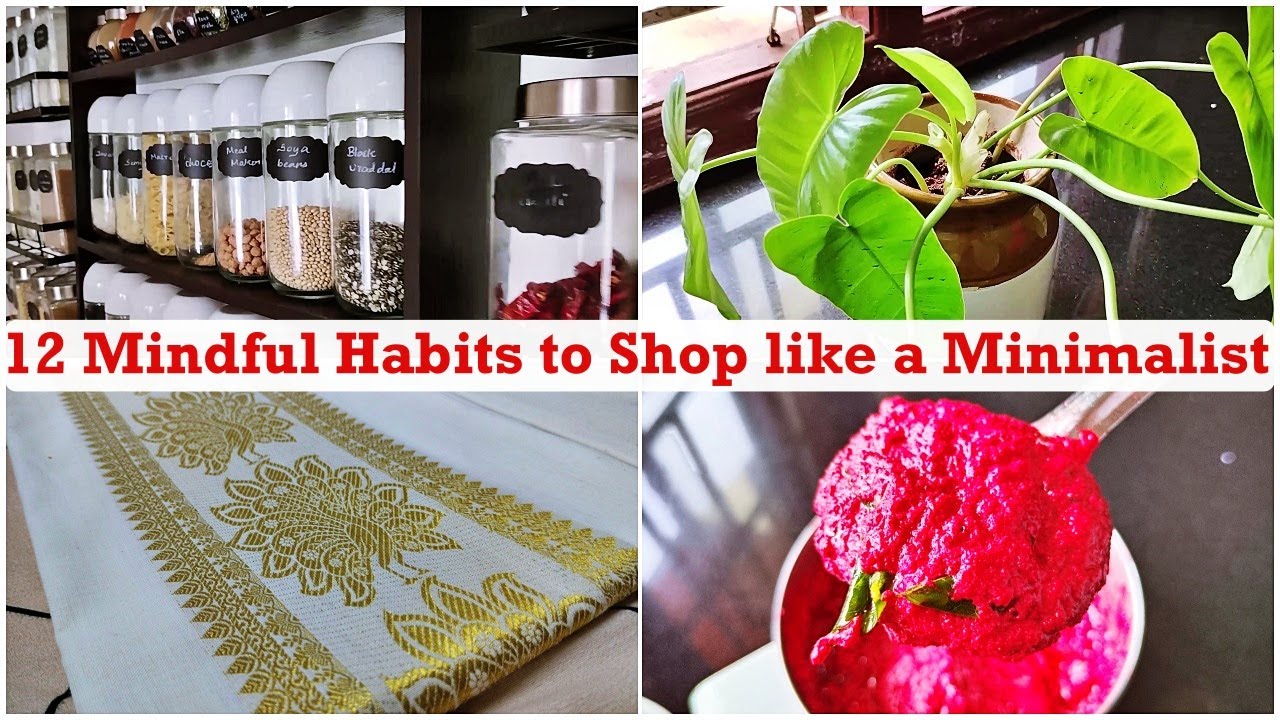 12 Minimalist Habits to Shop Mindfully for Diwali | Habits to adopt while & after Decluttering