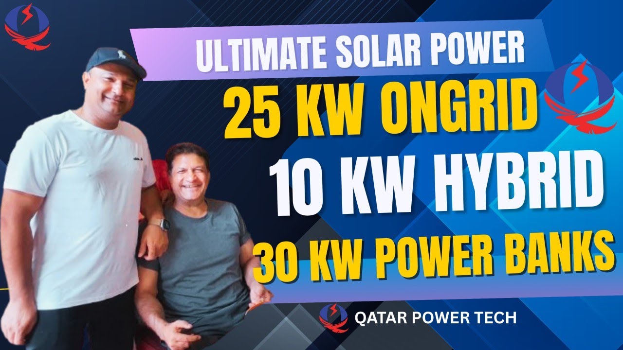 Mian Rasheed Sb | 30 KW Hybrid + On-Grid Solar Installation | Inverex + SAJ + CATL Power Banks | QPT