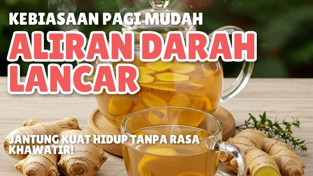 WASPADA, Penyumbatan Diam Diam! Jahe Pagi Hari Dukungan Alami untuk Kesehatan Sirkulasi