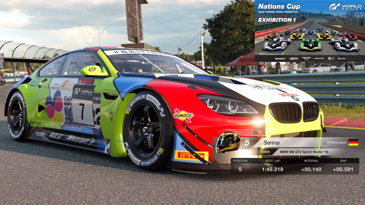 Gran Turismo 7 | World Series 2024 - Exhibition 1 | Nations Cup - Round 4 | Onboard