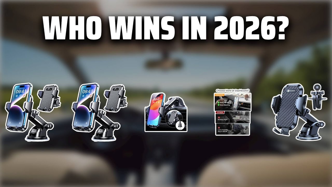 The Top 5 Best Dashboard Phone Holder in 2026 - Must Watch Before Buying!