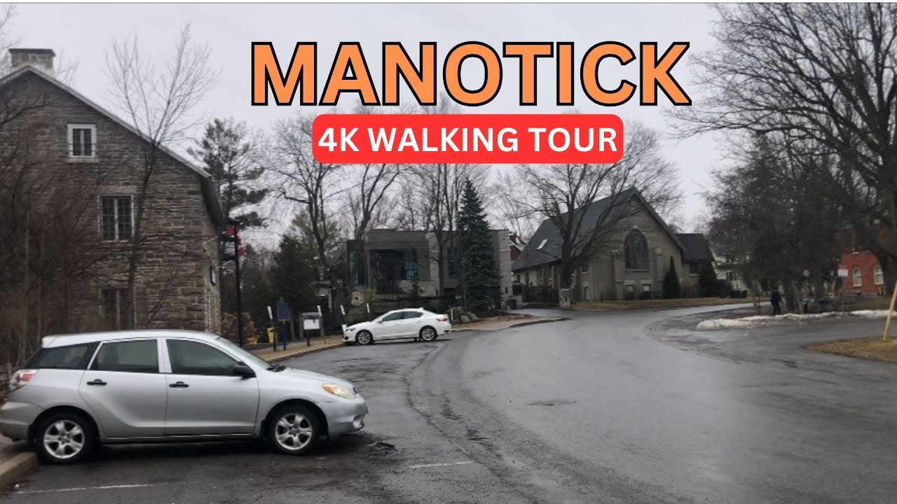 Manotick Ottawa Ontario Canada 4K Walking Tour | Historic Ottawa Suburb | 4K Walking Tours