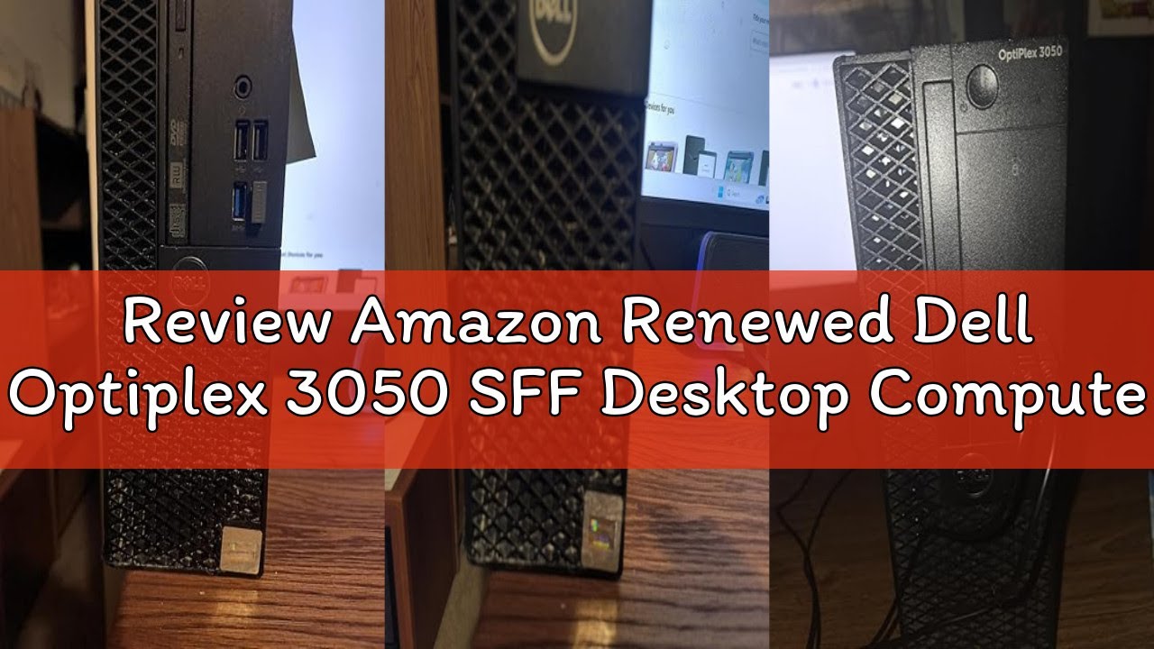 Review Amazon Renewed Dell Optiplex 3050 SFF Desktop Computer PC, Intel Quad Core i5-6500 up to 3.6G