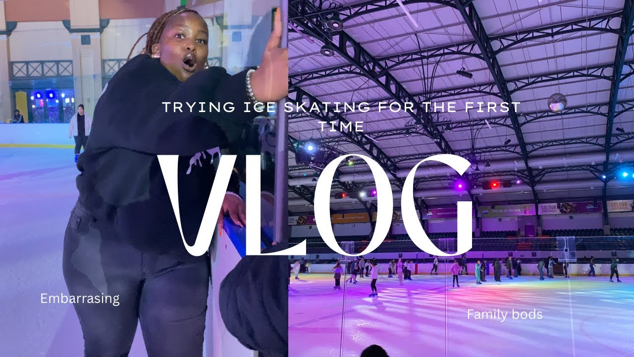 VLOG | Tried Ice Skating for the first time 