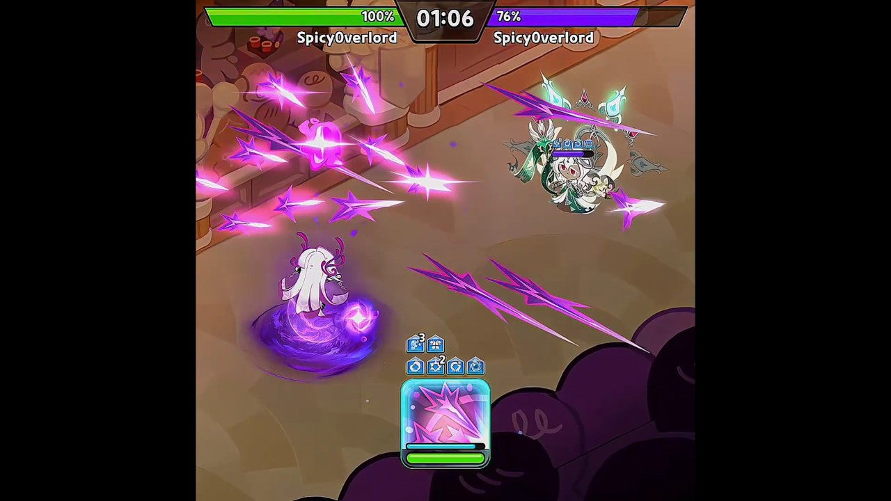 Печенье &laquo;Ядовитое тесто&raquo; против печенья &laquo;Белая лилия&raquo; без начинки #cookierunkingdom #cookierun