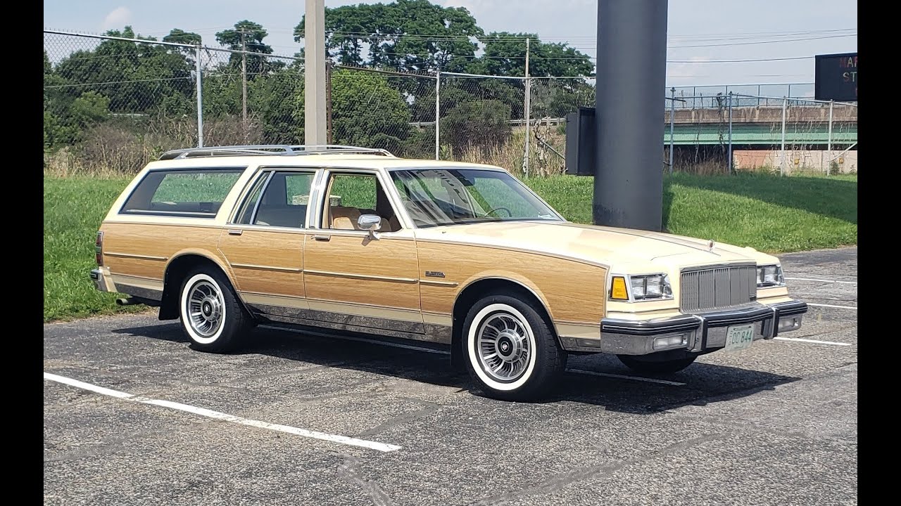 1986 Buick Electra Estate Station Wagon.