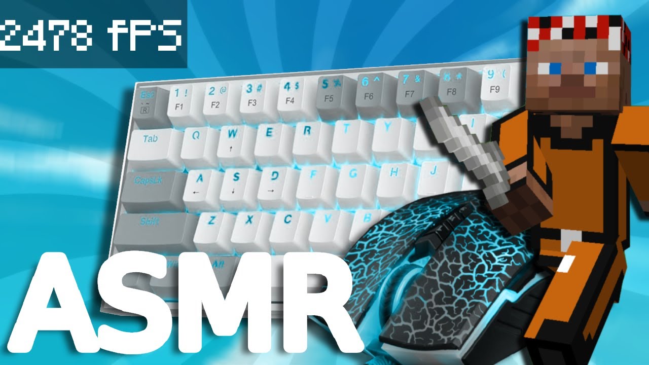 bedfight ASMR Keyboard & Mouse Sounds | Bloody a70