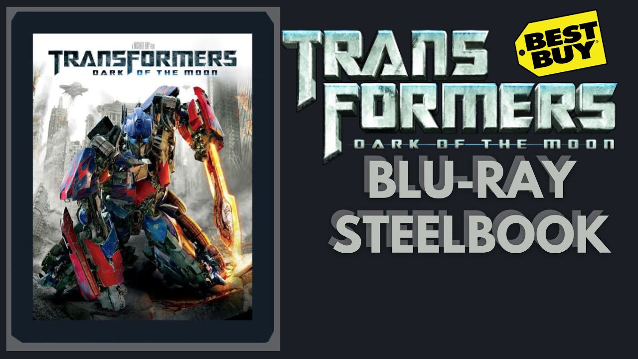 Transformers: Dark Of The Moon Best Buy Exclusive Blu-ray Steelbook | Released 9/7/14