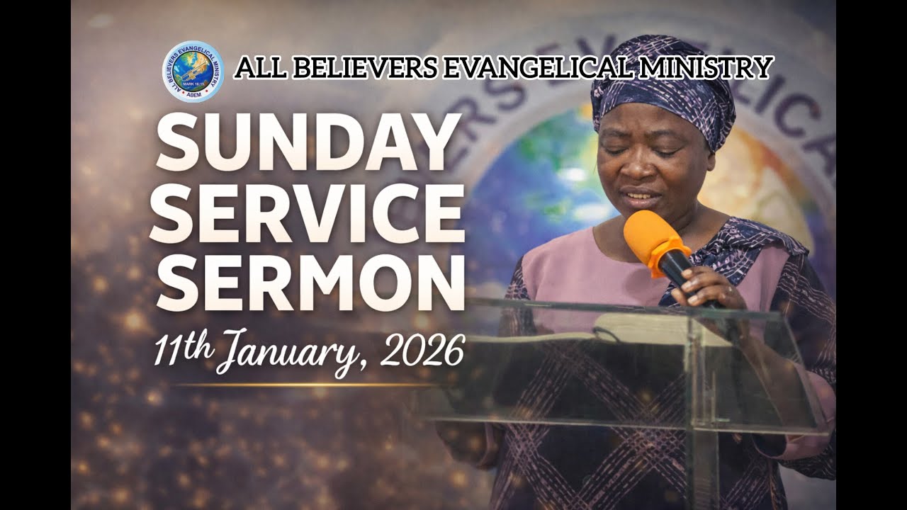Sunday Service Sermon || 11th January, 2026
