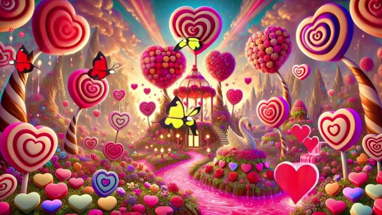 Good Mood Jazz Instrumental Background Music 💕 Pink Valentine’s Day Whimsy to Work, Study or Relax