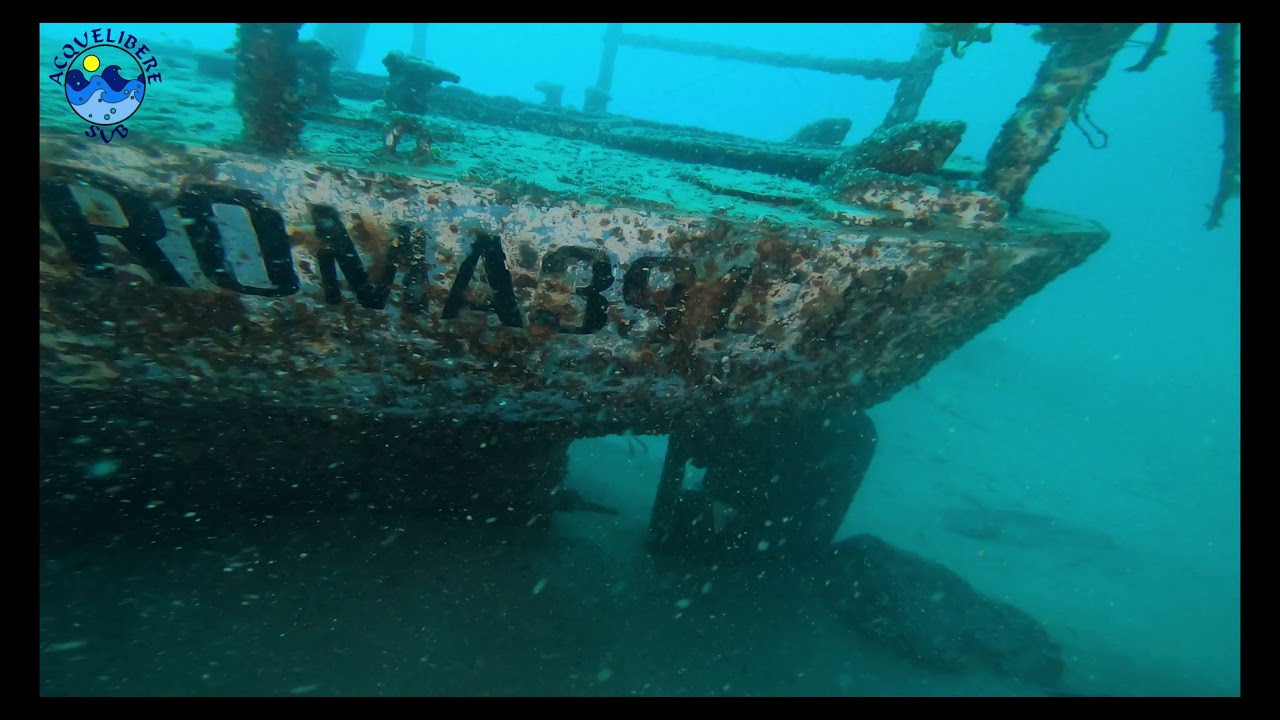 Relitto Delsey o Relitto Roma - Val di sogno - Malcesine - Diving on Garda lake' wrecks