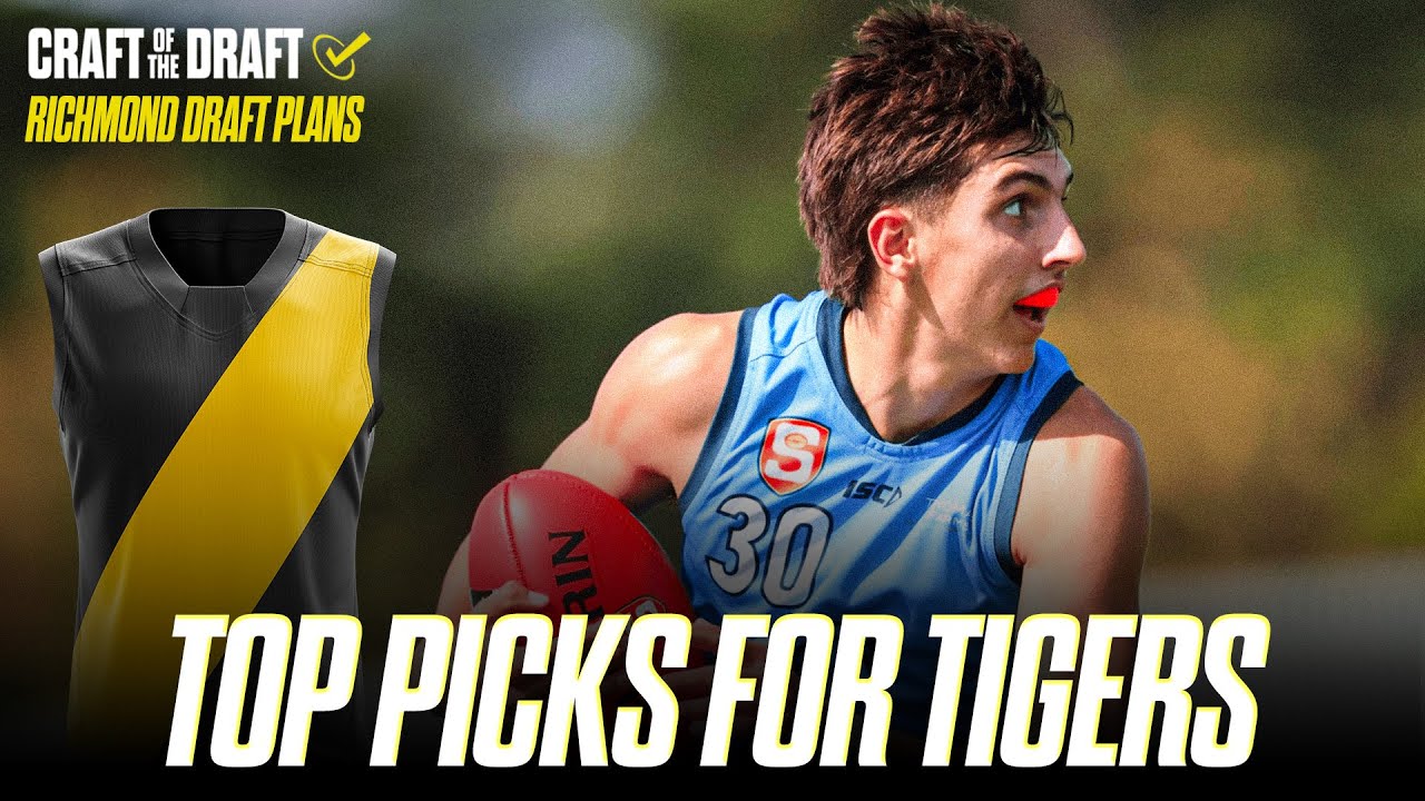 RICHMOND's Draft Plans and Potential Targets | Craft of the Draft AFL