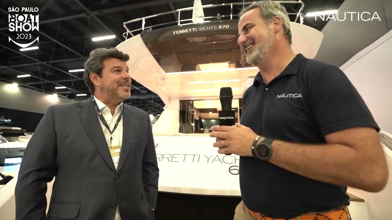 Yachtmax | Ferretti Yachts 670 São Paulo Boat Show 2023 | NÁUTICA