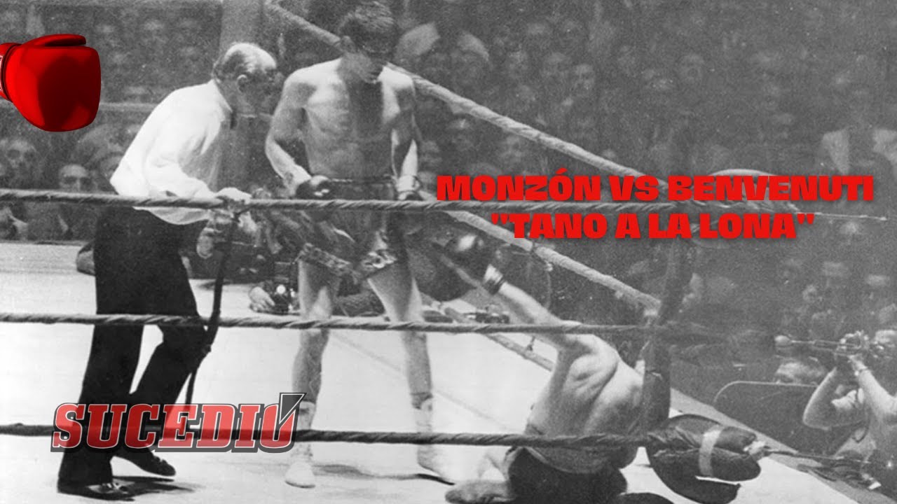Monz&oacute;n-Benvenuti: as&iacute; fue el nocaut m&aacute;s importante en la historia del boxeo argentino