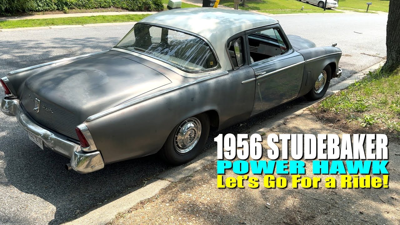 1956 Studebaker Power Hawk, Let's Go For A Ride!