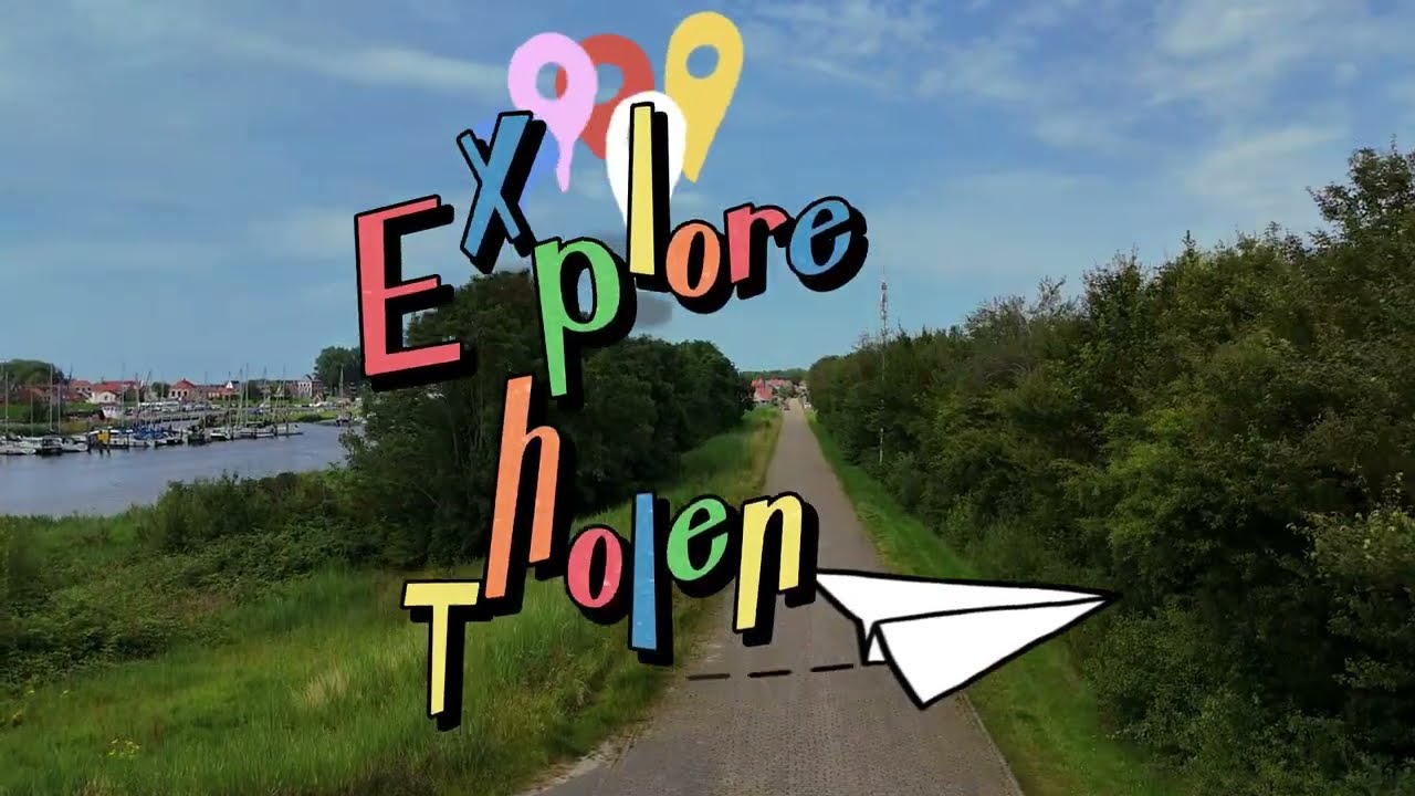 Tholen - a beautiful city in the south of the Netherlands in 4K DJI mini pro drone