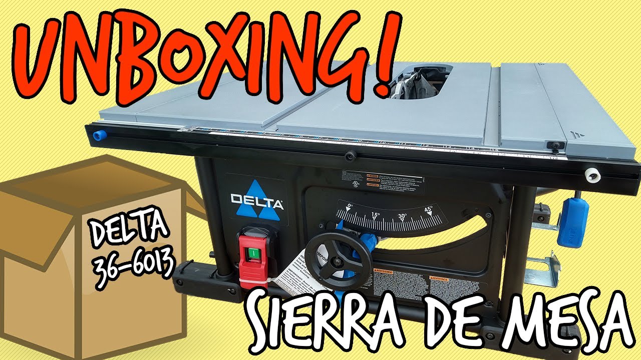 No se porqué más gente no compra esta sierra de mesa! Delta 36-6013 sierra de banco