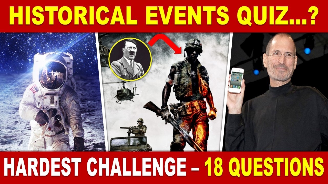 QUIZ - Famous Historical Events Questions