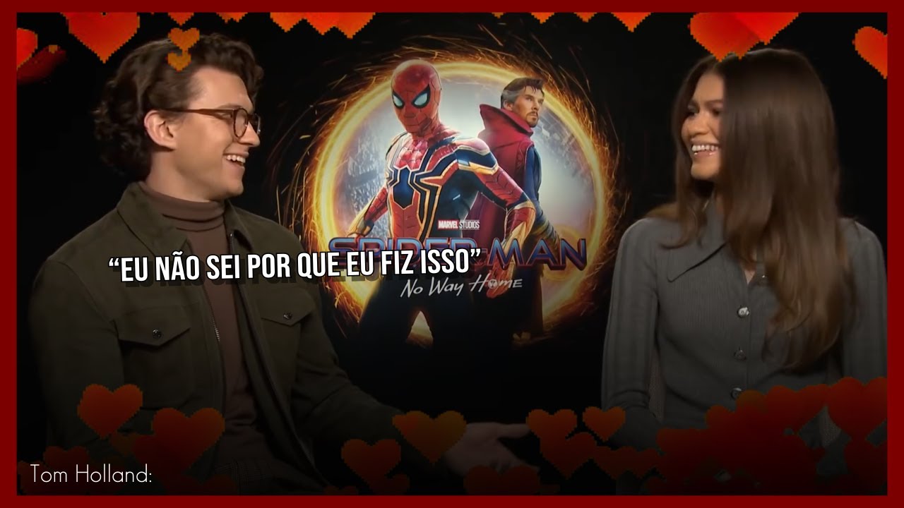 Tom Holland e Zendaya nos fazendo sorrir por 4 minutos (Legendado)