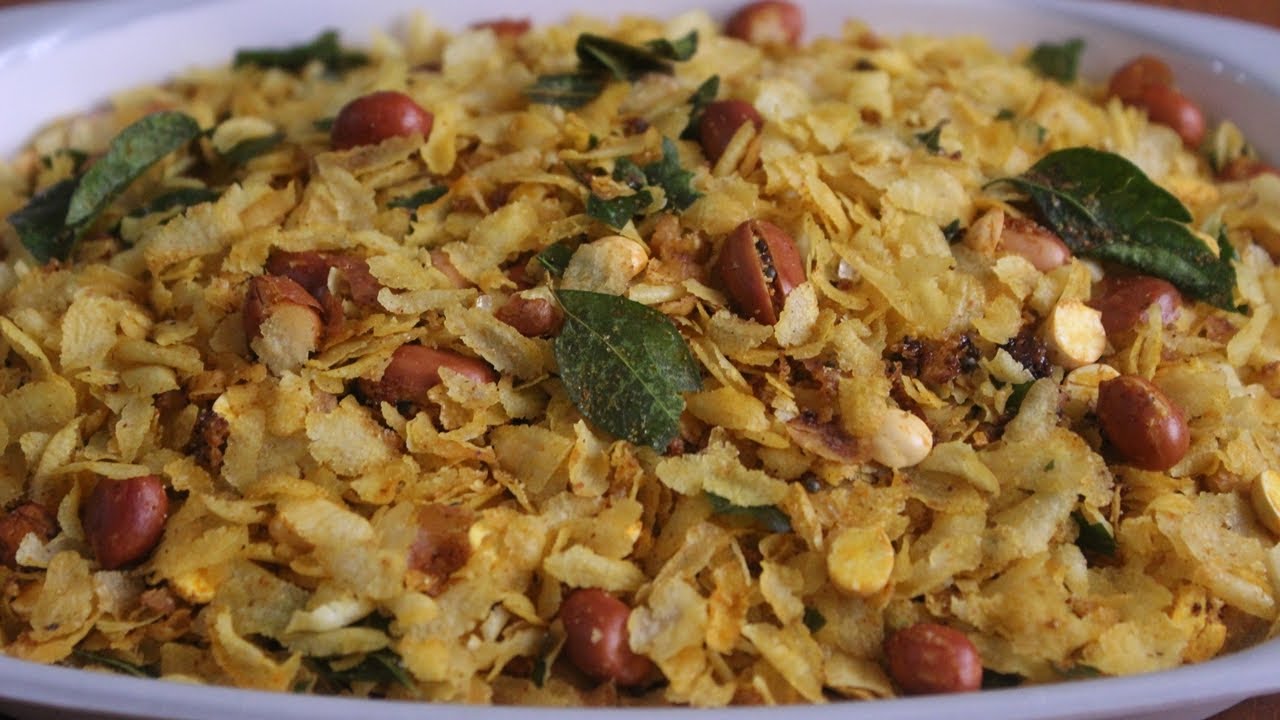 Poha chivda | ಪೇಪರ್ ಅವಲಕ್ಕಿ ಒಗ್ಗರಣೆ | paper avalakki mixture| Tea Time Snacks