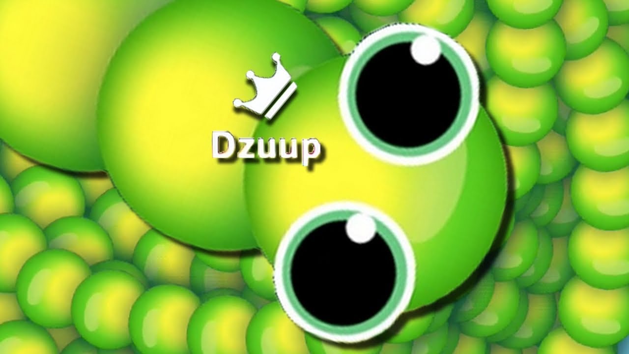Snake.io GIANT Cute snake is DANGEROUS in snakeio! 10,000+ score in snake io🐍 - Dzuup Gameplay #81