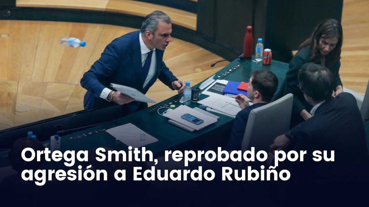 Ortega Smith se enfrenta a un Pleno extraordinario por su agresión a Eduardo Rubiño (04/01/2024)