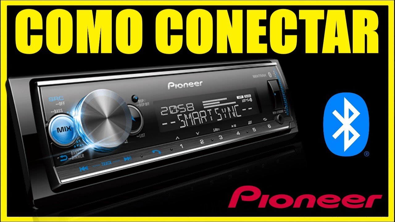 Como parear BLUETOOTH no Pioneer MVH-X7000 #ALANROD