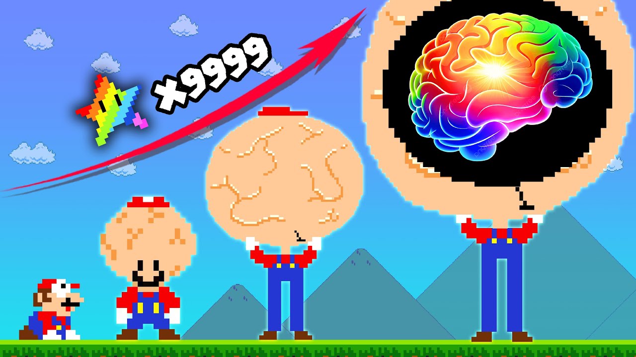 Mario But Everything Mario Touches Longer Legs| MegaBoom Bros