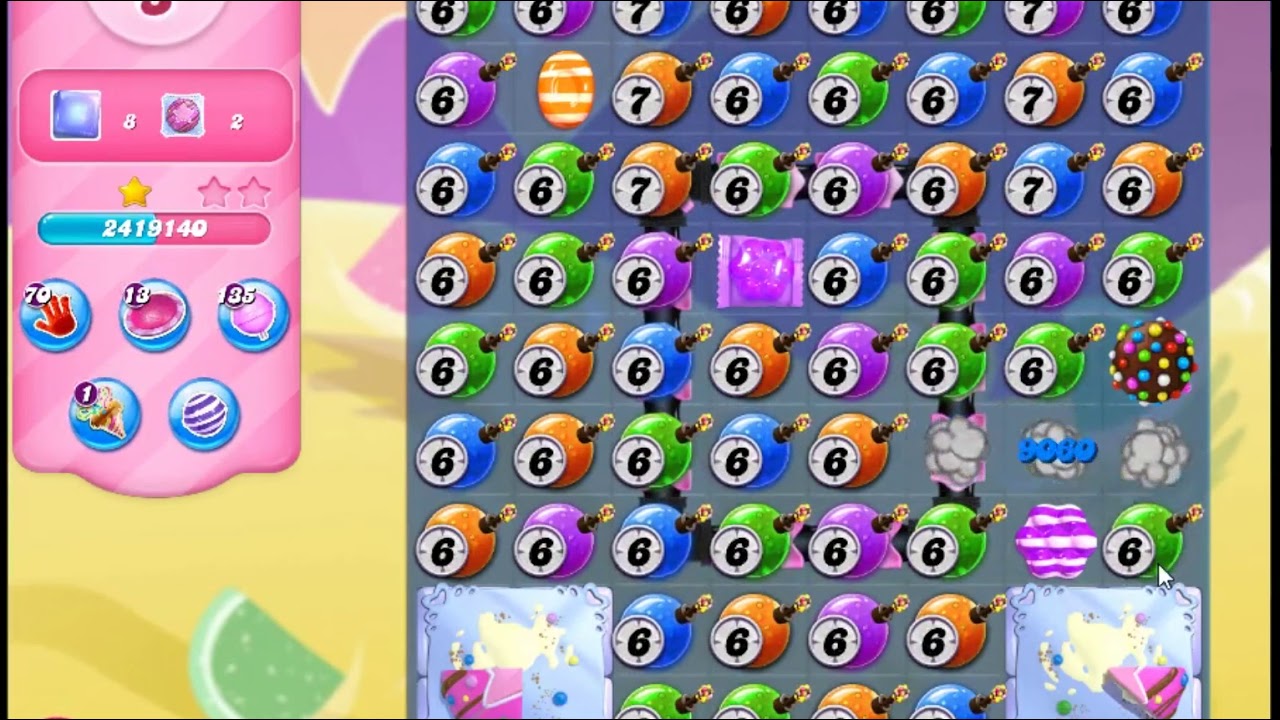 Candy Crush Saga Level 7091 - NO BOOSTERS | SKILLGAMING ✔️