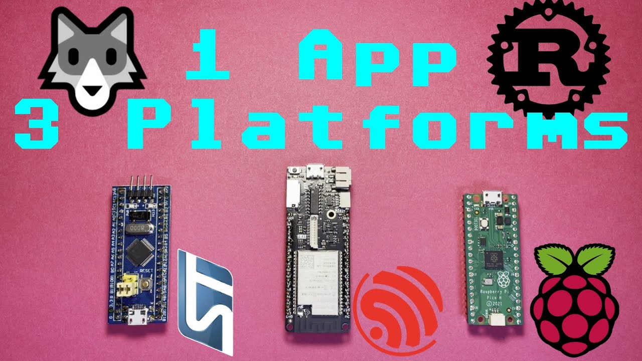 🛡️ Portable Embedded Rust with task-watchdog 🐺: One Codebase for pico, stm32 & esp32 | rocking rust