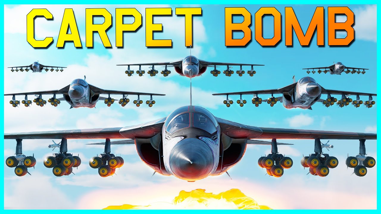 CARPET BOMBING The ENTIRE MAP - F-111 Aardvark