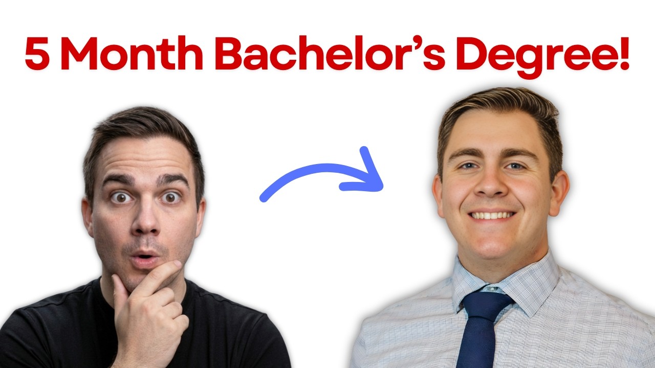 Bachelor's Degree in 5 Months Flat! Aaron’s Story…
