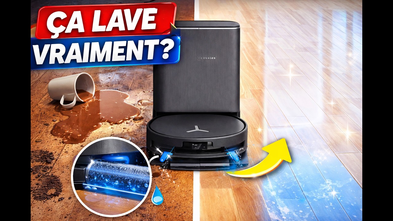 Ecovacs DEEBOT T90 Pro OMNI : le robot aspirateur avec OZMOROLLER qui lave vraiment !