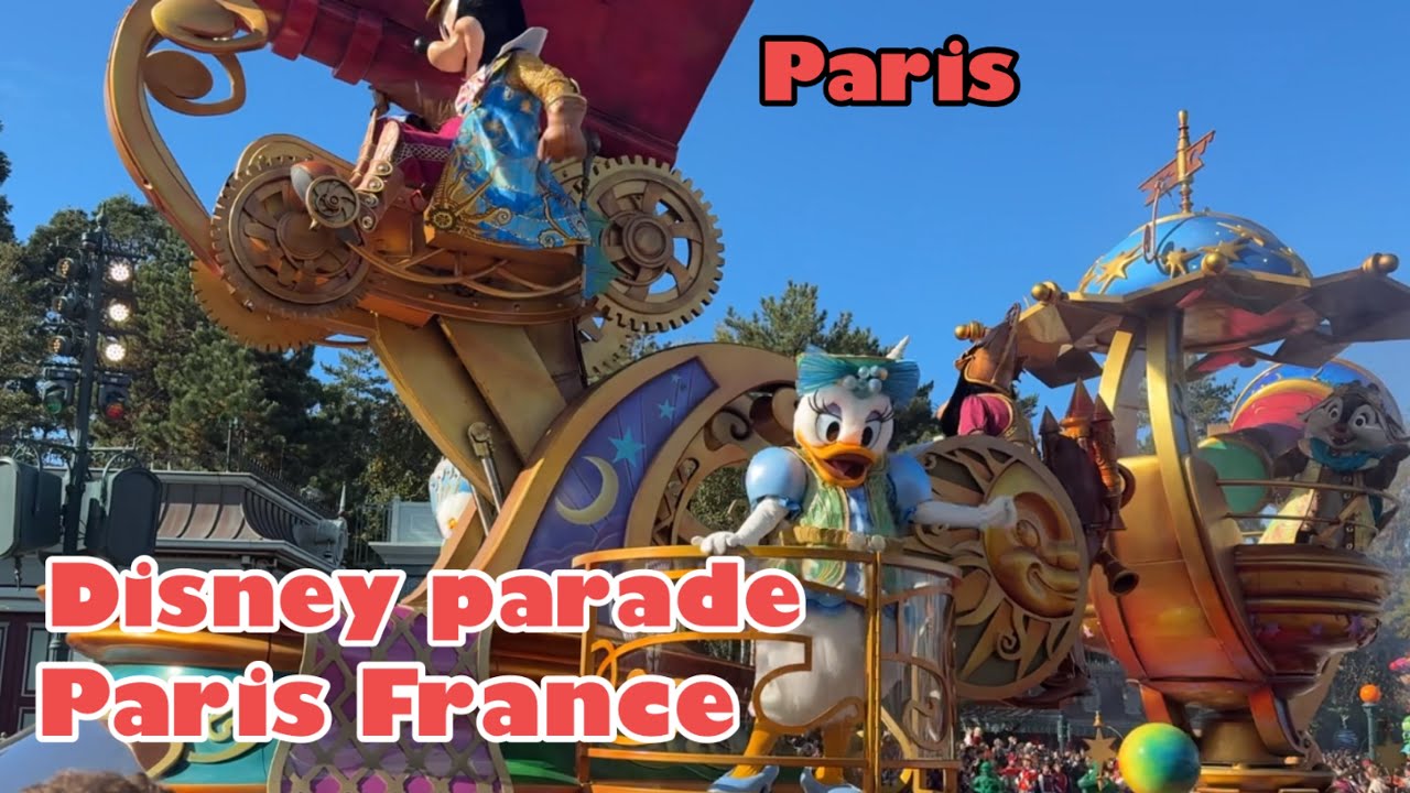 19) Disneyland Parade | Paris | Sobrang saya namin💙